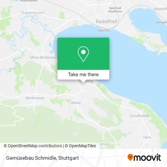 Карта Gemüsebau Schmidle