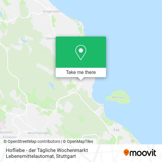 Hofliebe - der Tägliche Wochenmarkt Lebensmittelautomat map