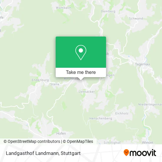 Карта Landgasthof Landmann