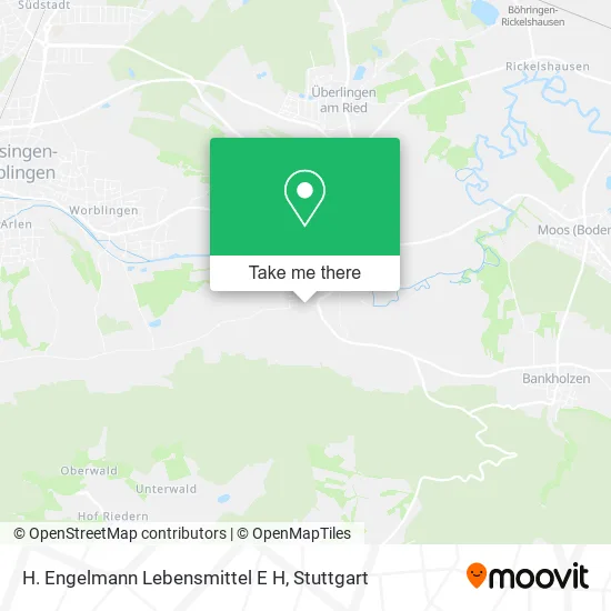 Карта H. Engelmann Lebensmittel E H