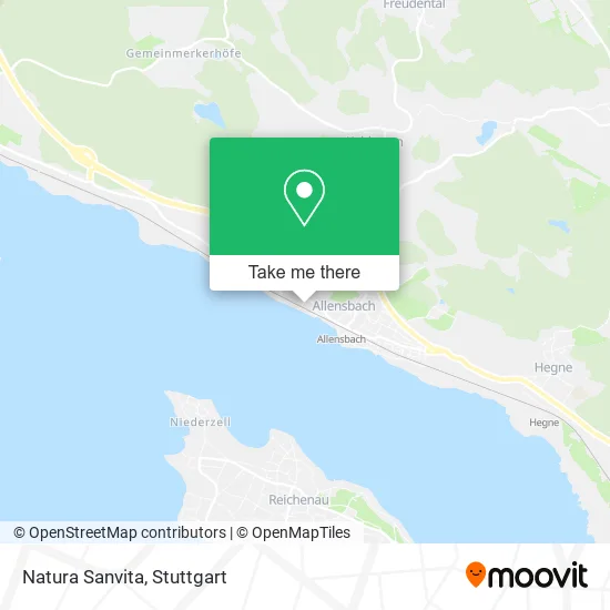 Карта Natura Sanvita