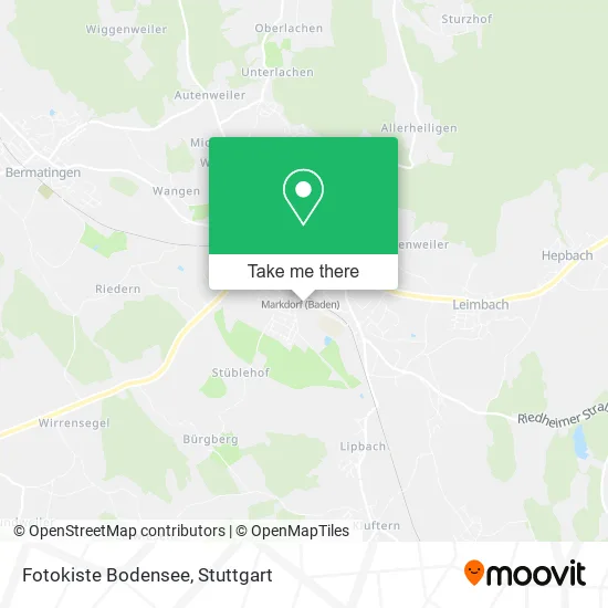 Карта Fotokiste Bodensee