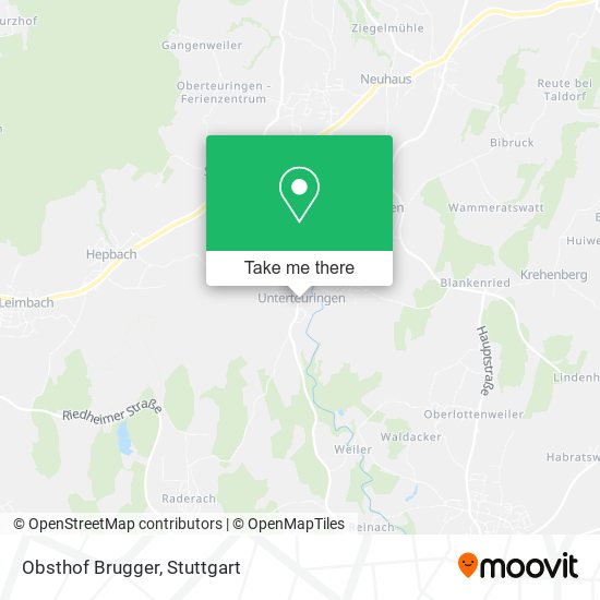 Карта Obsthof Brugger