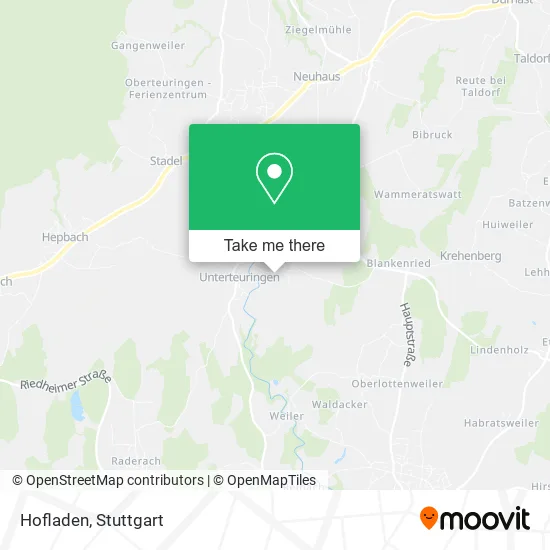 Карта Hofladen