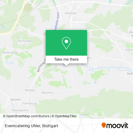 Карта Eventcatering Uhler