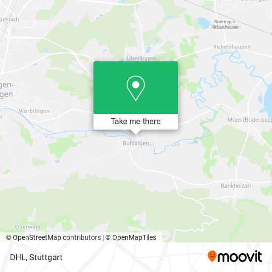 Карта DHL