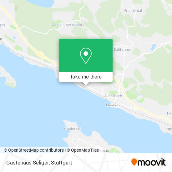 Gästehaus Seliger map