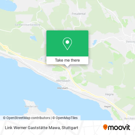 Карта Link Werner Gaststätte Mawa
