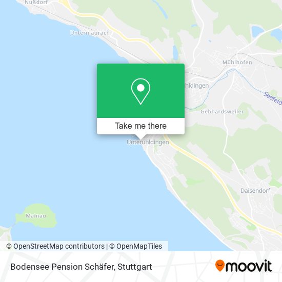 Bodensee Pension Schäfer map