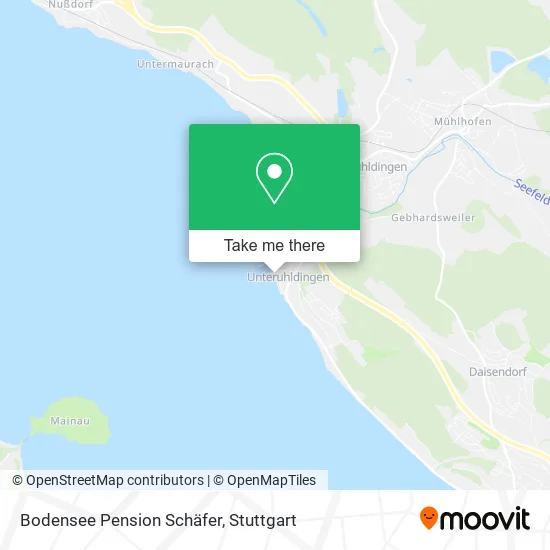 Карта Bodensee Pension Schäfer