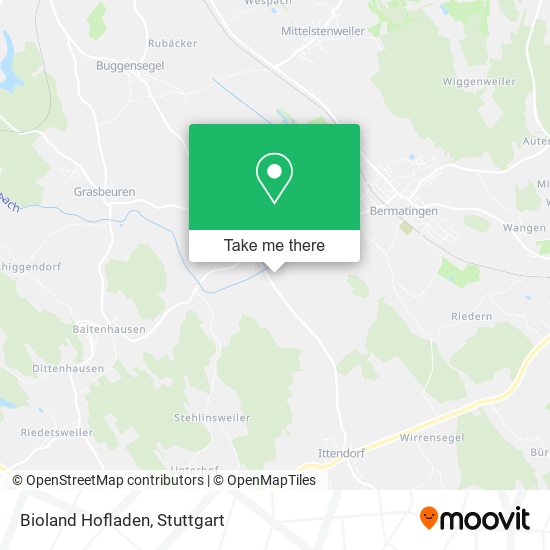 Карта Bioland Hofladen