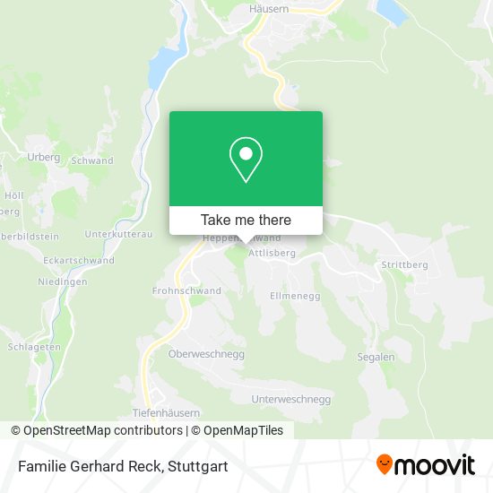 Familie Gerhard Reck map