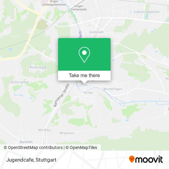 Карта Jugendcafe