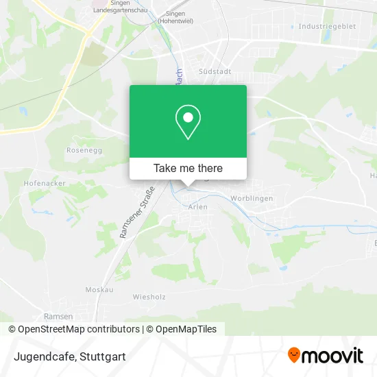 Карта Jugendcafe