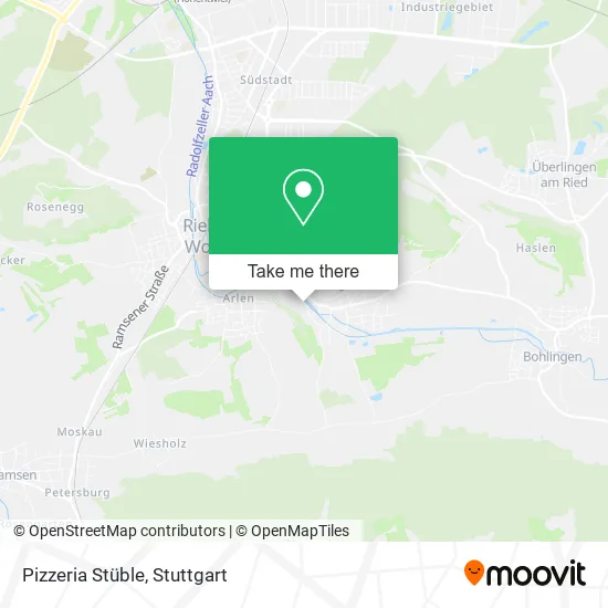 Карта Pizzeria Stüble