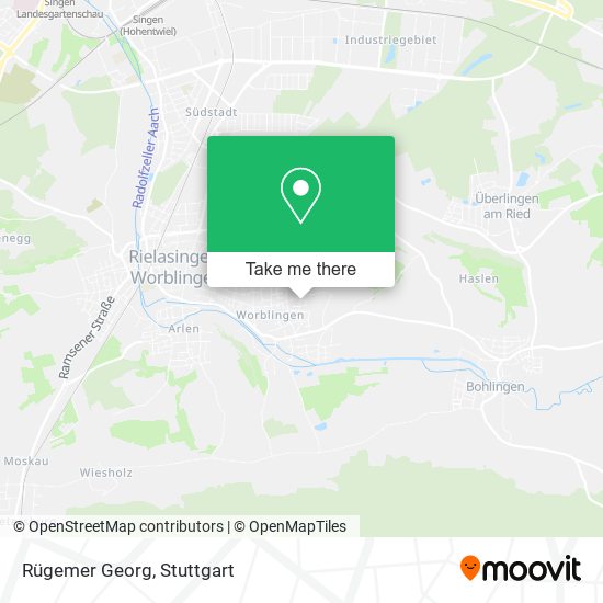 Карта Rügemer Georg