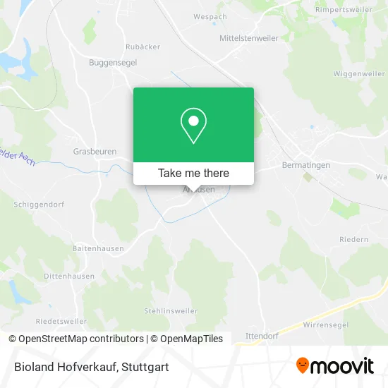 Карта Bioland Hofverkauf
