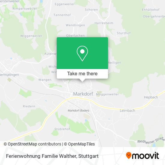 Ferienwohnung Familie Walther map