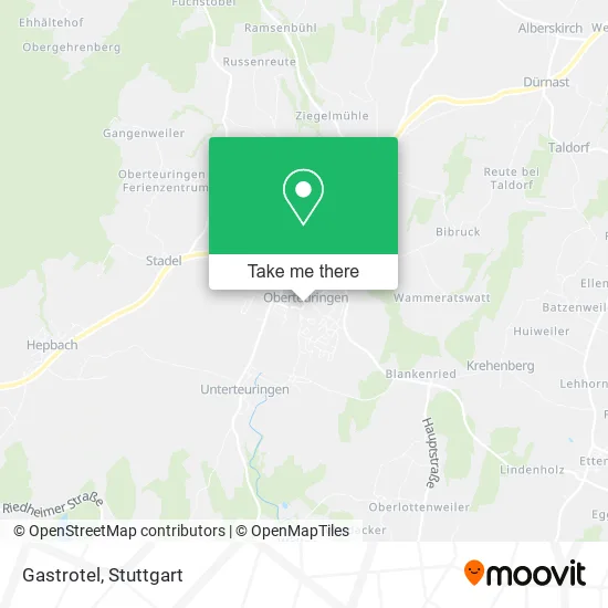 Карта Gastrotel