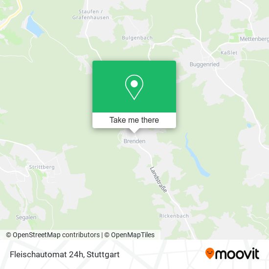 Fleischautomat 24h map