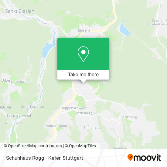 Карта Schuhhaus Rogg - Kefer