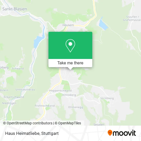 Карта Haus Heimatliebe