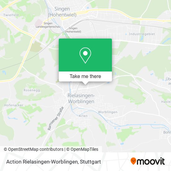 Action Rielasingen-Worblingen map