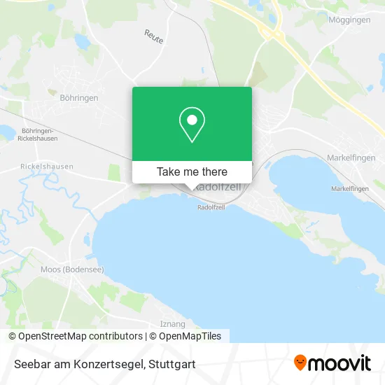 Карта Seebar am Konzertsegel