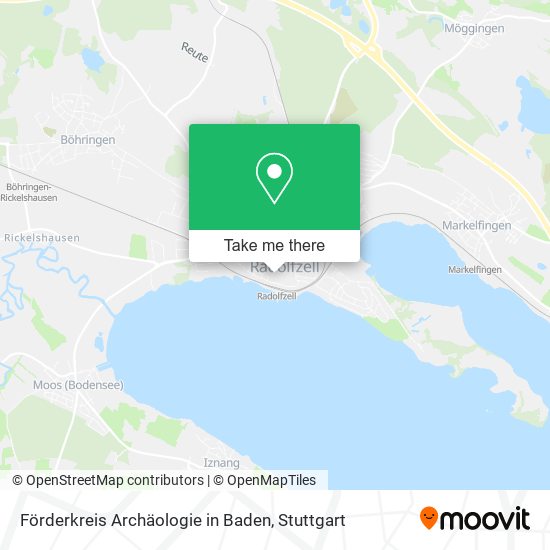 Förderkreis Archäologie in Baden map