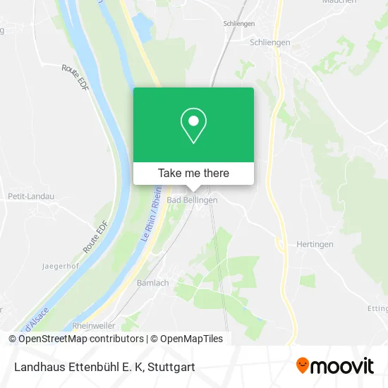 Карта Landhaus Ettenbühl E. K