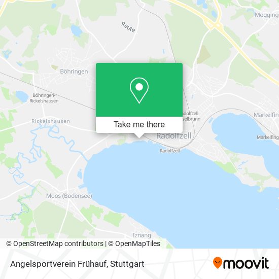 Angelsportverein Frühauf map