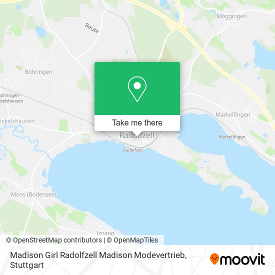 Карта Madison Girl Radolfzell Madison Modevertrieb