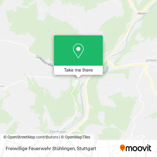 Карта Freiwillige Feuerwehr Stühlingen