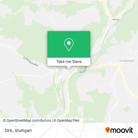 Карта DHL