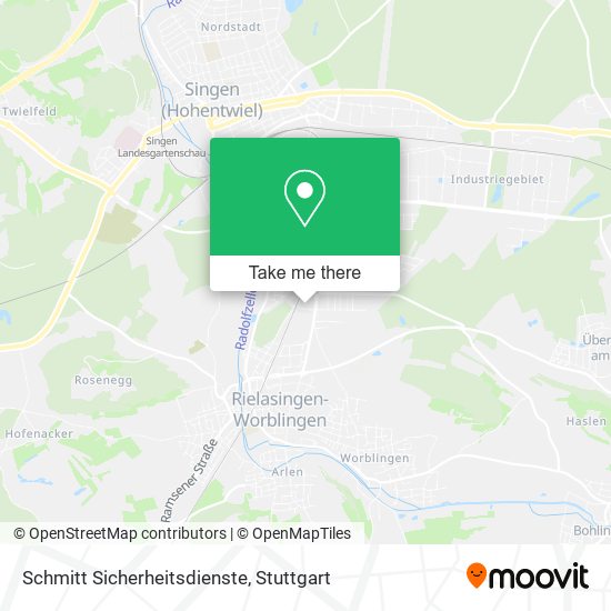 Schmitt Sicherheitsdienste map