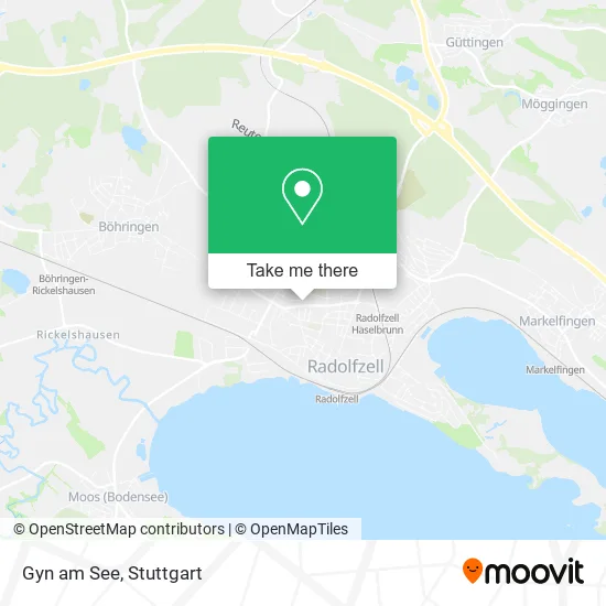 Карта Gyn am See
