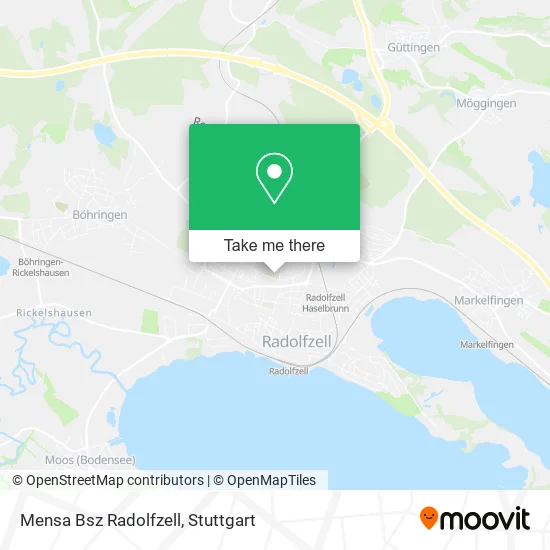 Карта Mensa Bsz Radolfzell