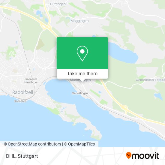 DHL map