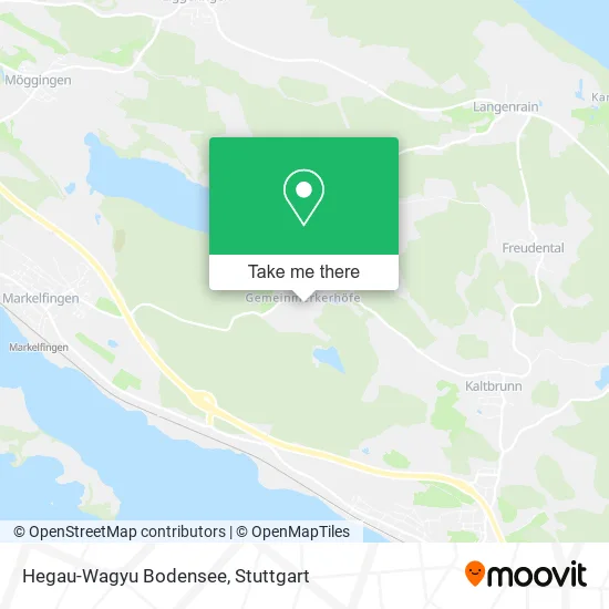 Карта Hegau-Wagyu Bodensee