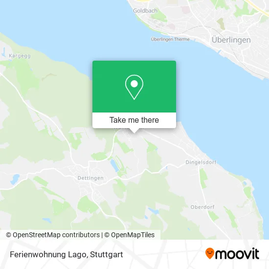 Карта Ferienwohnung Lago