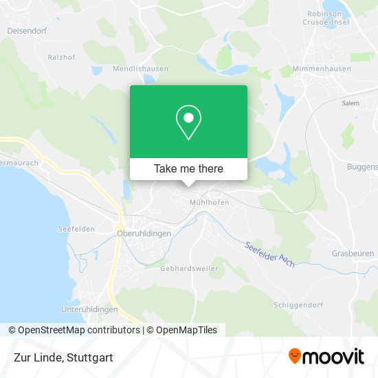 Карта Zur Linde