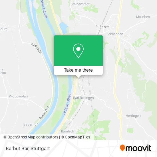 Карта Barbut Bar