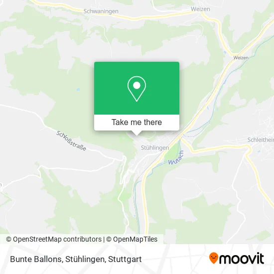 Карта Bunte Ballons, Stühlingen