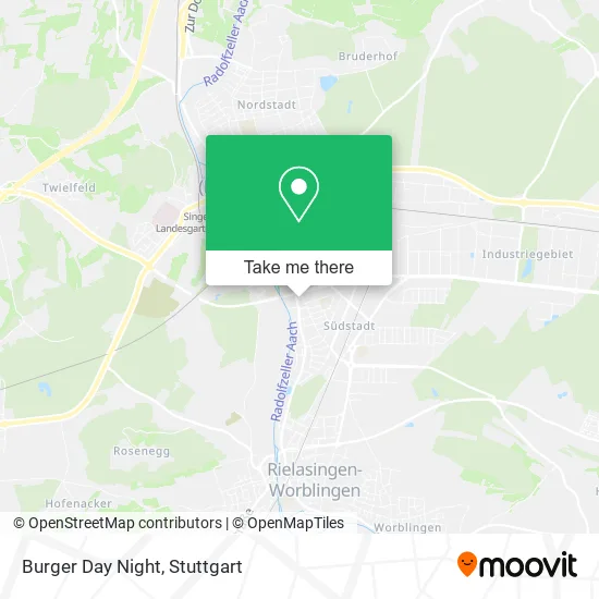 Карта Burger Day Night