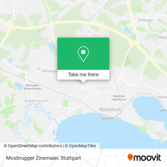 Карта Mosbrugger Zinsmaier