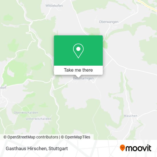 Карта Gasthaus Hirschen
