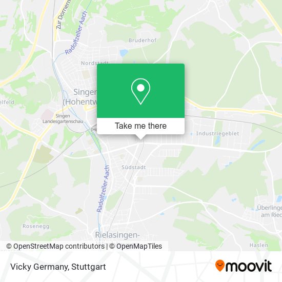 Карта Vicky Germany