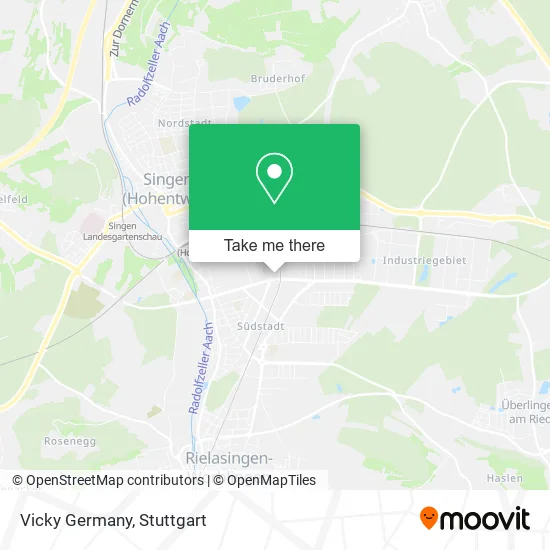 Карта Vicky Germany