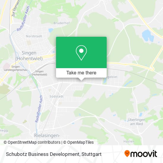 Schubotz Business Development map