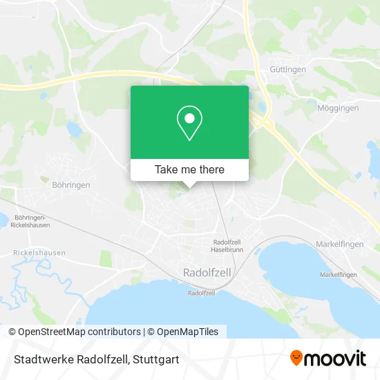 Карта Stadtwerke Radolfzell